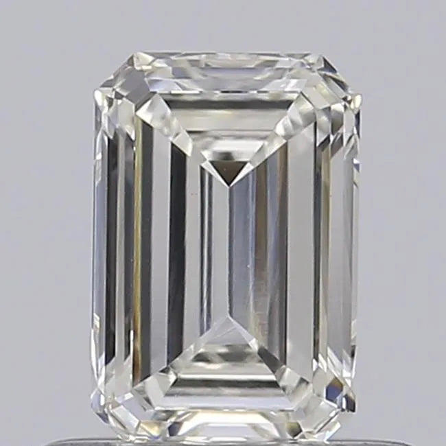 0.51ct Emerald Lab Grown Diamond (Colour F, Clarity VVS2, IGI Certified)