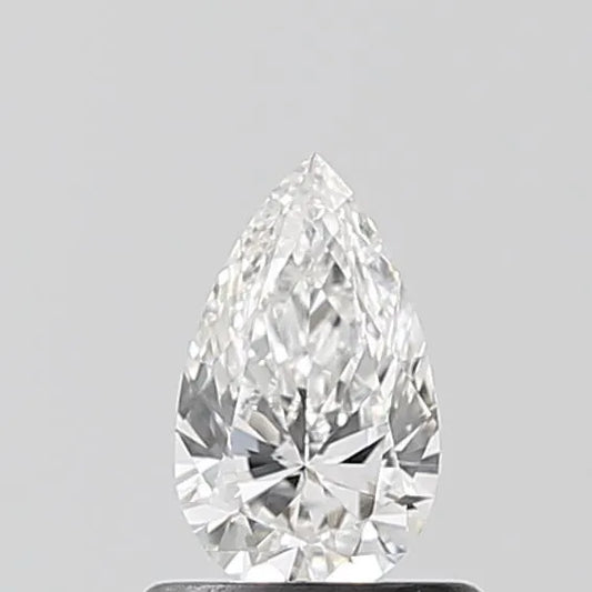 0.53ct Pear Lab Grown Diamond (Colour E, Clarity VVS2, IGI Certified)