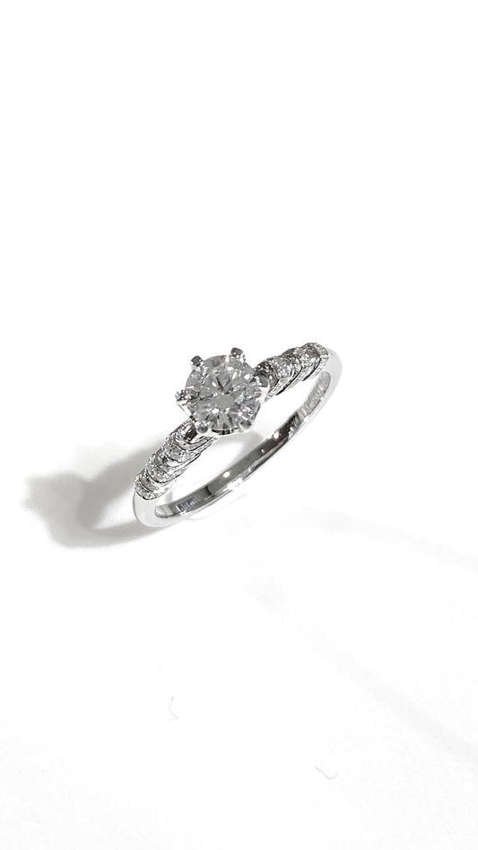 0.64ct R044 Lab grown diamond ring 培育鑽石戒指