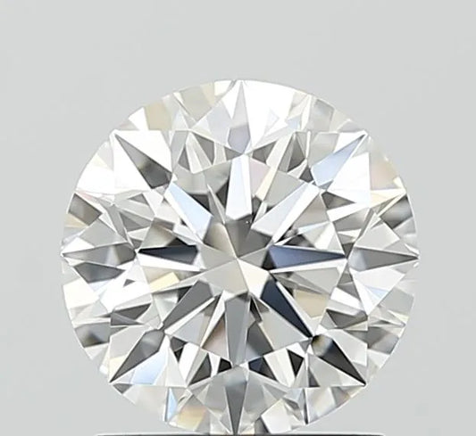 1.51ct Round Lab Grown Diamond (Colour D, Clarity VVS2, Cut ID, IGI Certified)