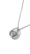 將圖片載入圖庫檢視器 鉑金培育鑽石0.5ct靈動吊墜及項鏈Lab grown diamond platinum necklace
