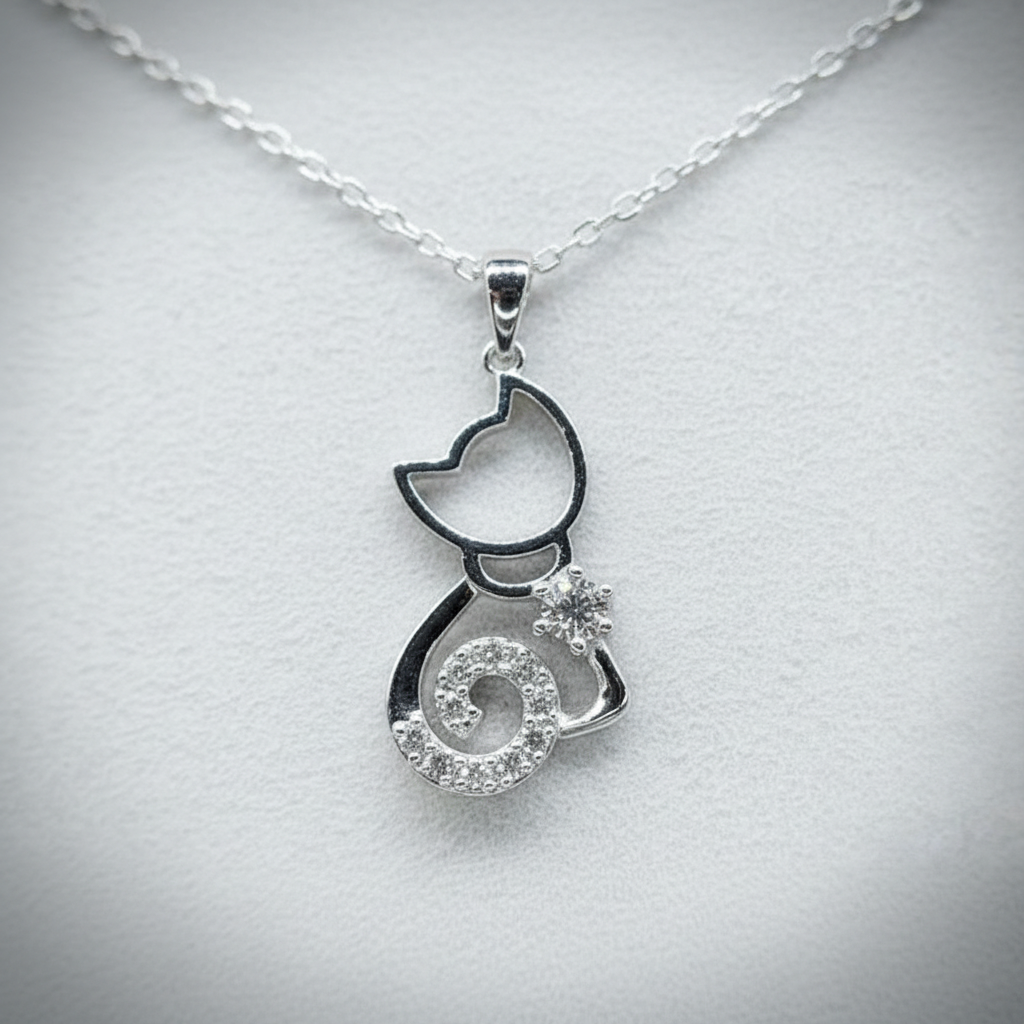 培育鑽石0.25ct 電鍍白金項鏈 Lab grown diamond pendant