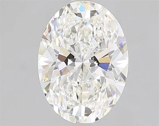 2.02ct Oval Lab Grown Diamond (Colour F, Clarity VS1, IGI Certified)