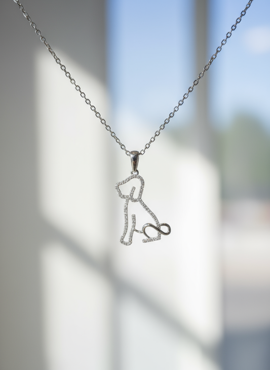 培育鑽石0.169ct 電鍍白金項鏈 Lab grown diamond pendant