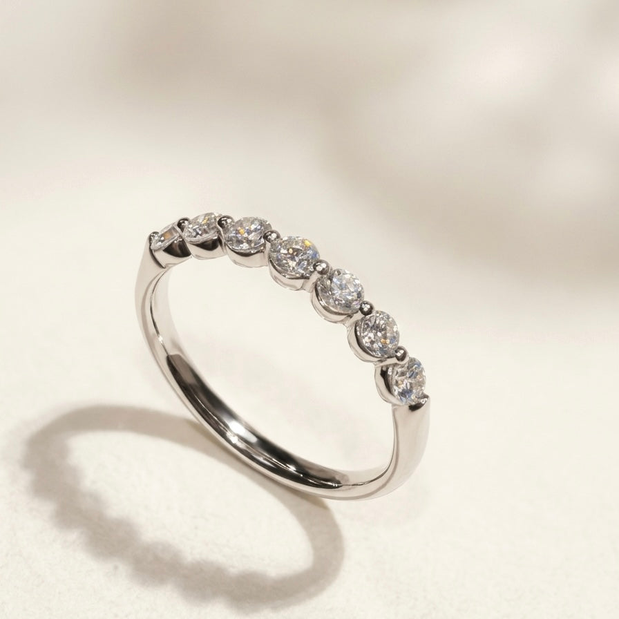培育鑽石戒指 （0.55ct/2.7mm) Lab grown diamond 18k plated ring