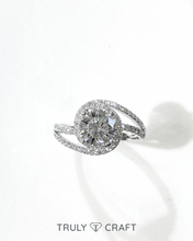 將圖片載入圖庫檢視器 培育鑽石戒指 鉑金950 1.5ct Lab grown diamond platinum Ring
