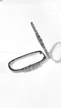 將圖片載入圖庫檢視器 培育鑽石0.277ct電鍍白圈圈耳環 Lab grown diamond earrings
