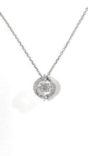 將圖片載入圖庫檢視器 鉑金培育鑽石0.5ct靈動吊墜及項鏈Lab grown diamond platinum necklace
