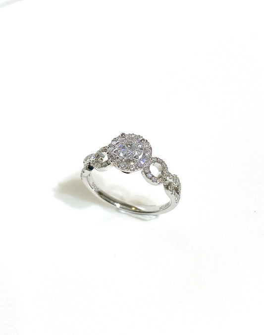 0.57ct lab grown diamond Ring 培育鑽石戒指