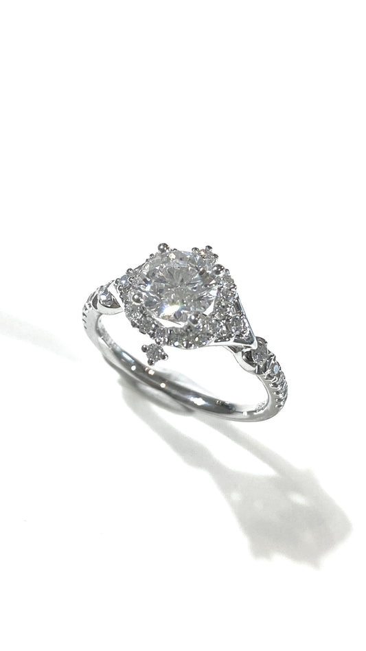 培育鑽石戒指 鉑金950 1ct Lab grown diamond ring