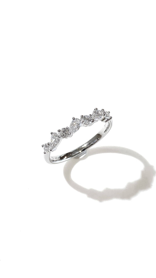培育鑽石戒指 電鍍白 0.48ct Lab grown diamond Ring