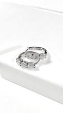 將圖片載入圖庫檢視器 培育鑽石0.518ct電鍍白圈圈耳環 Lab grown diamond earrings

