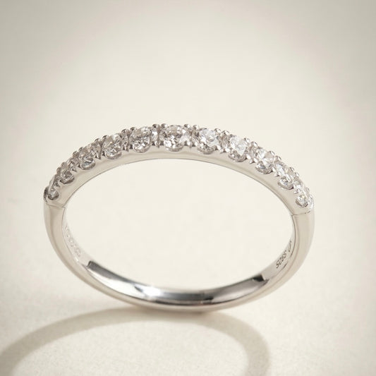 培育鑽石戒指 （0.385ct/2mm)Lab grown diamond 18k plated Ring