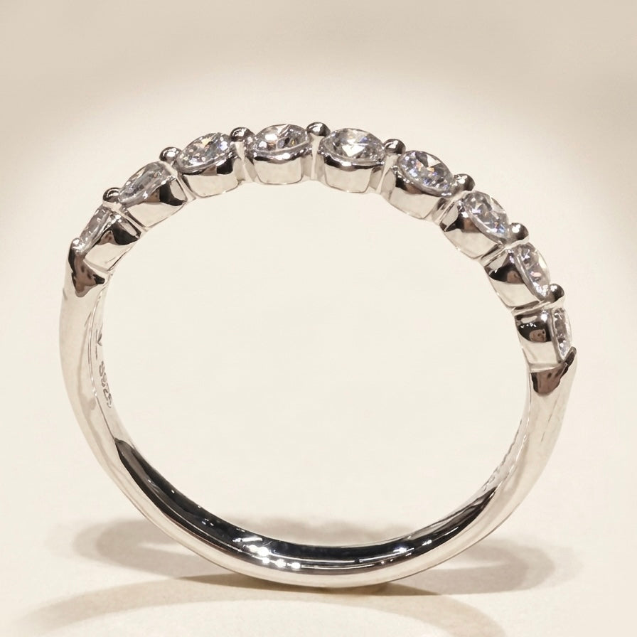 培育鑽石戒指 （0.445ct /2.3mm) Lab grown diamond 18k plated Ring