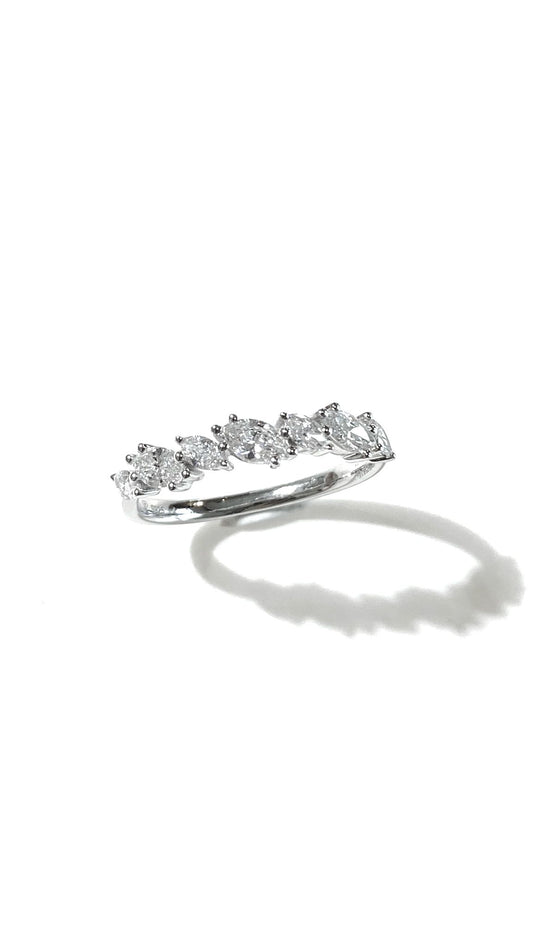 培育鑽石戒指 電鍍白 0.65ct Lab grown diamond Ring