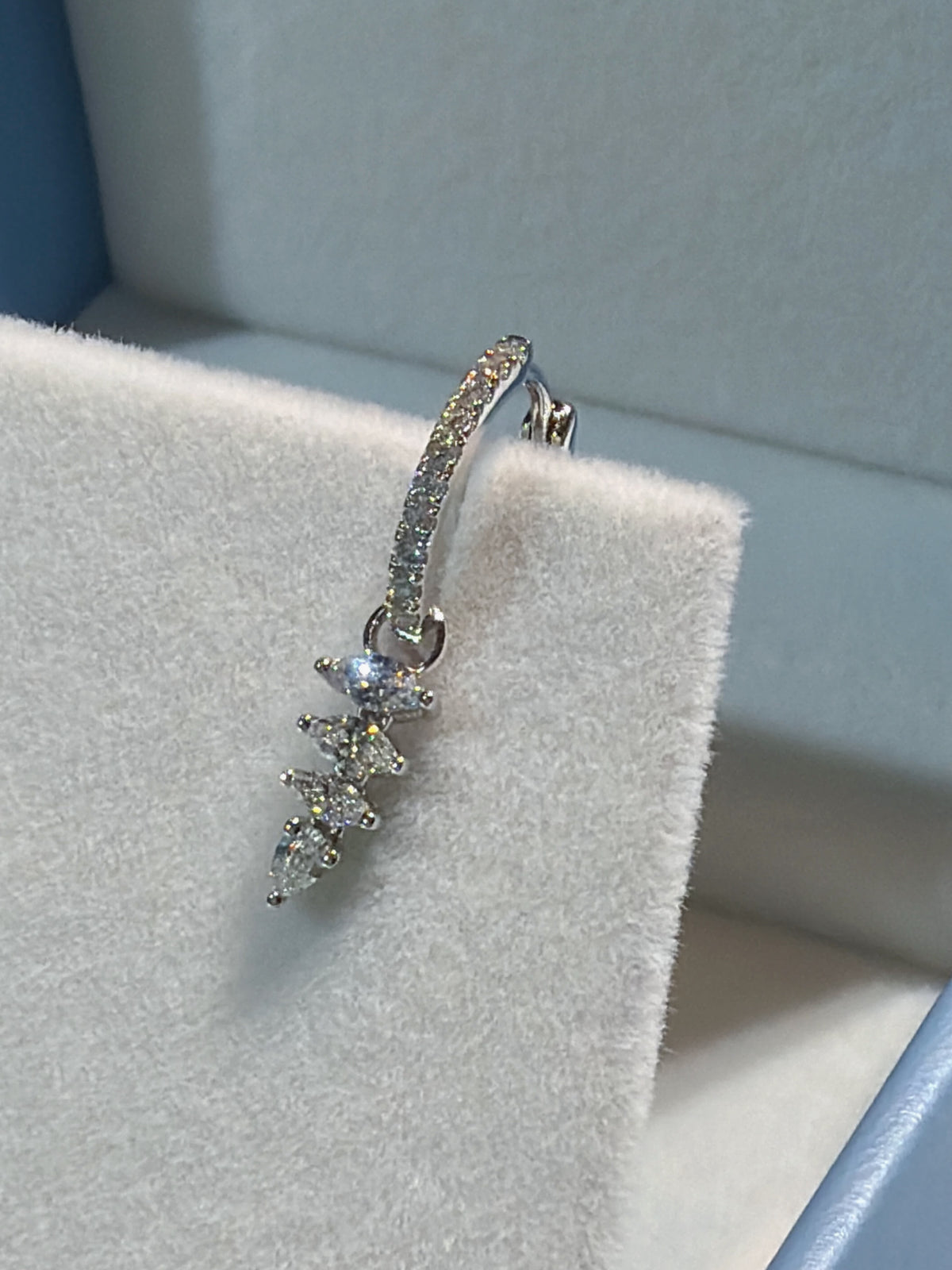 培育鑽石耳環1款2戴 0.62ct/pair Lab grown diamond earrings