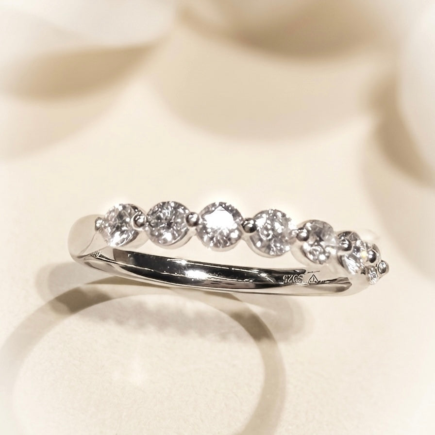 培育鑽石戒指 （0.55ct/2.7mm) Lab grown diamond 18k plated ring