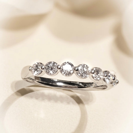 培育鑽石戒指 （0.55ct/2.7mm) Lab grown diamond 18k plated ring