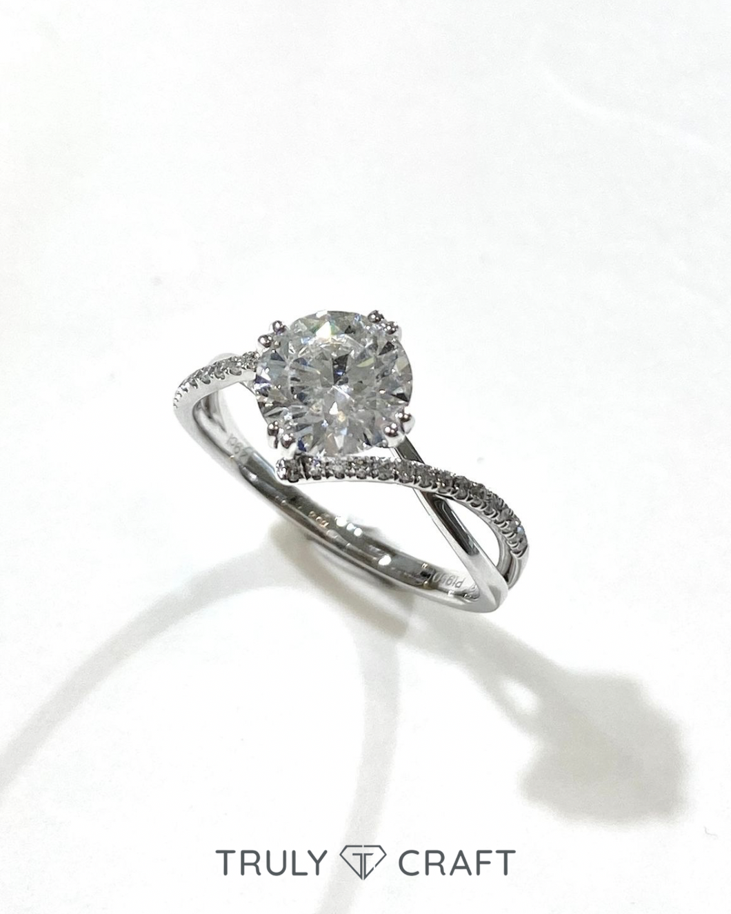 培育鑽石戒指  鉑金950 1.5ct Lab grown diamond platinum Ring
