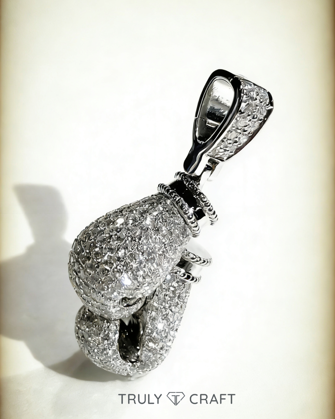培育鑽石3.53ct吊墜 Lab grown diamond pendant