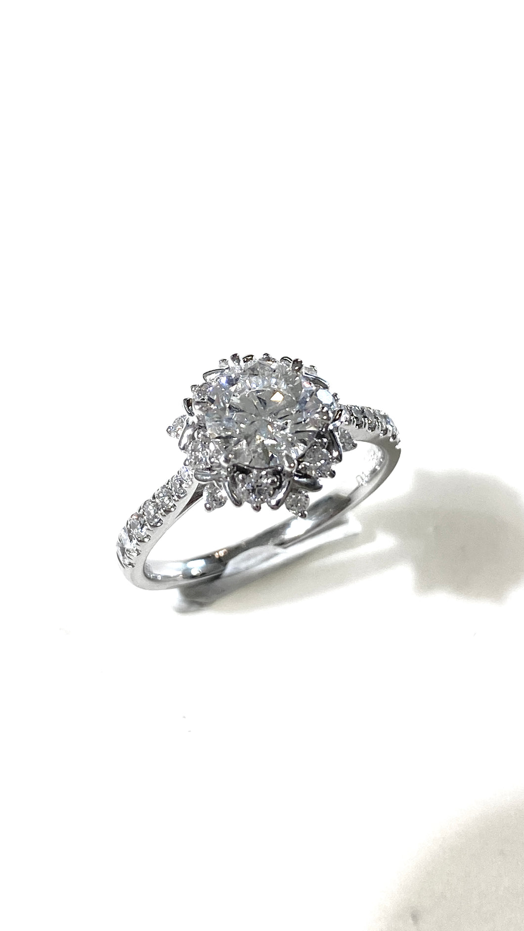 培育鑽石戒指 鉑金950 1ct Lab grown diamond ring
