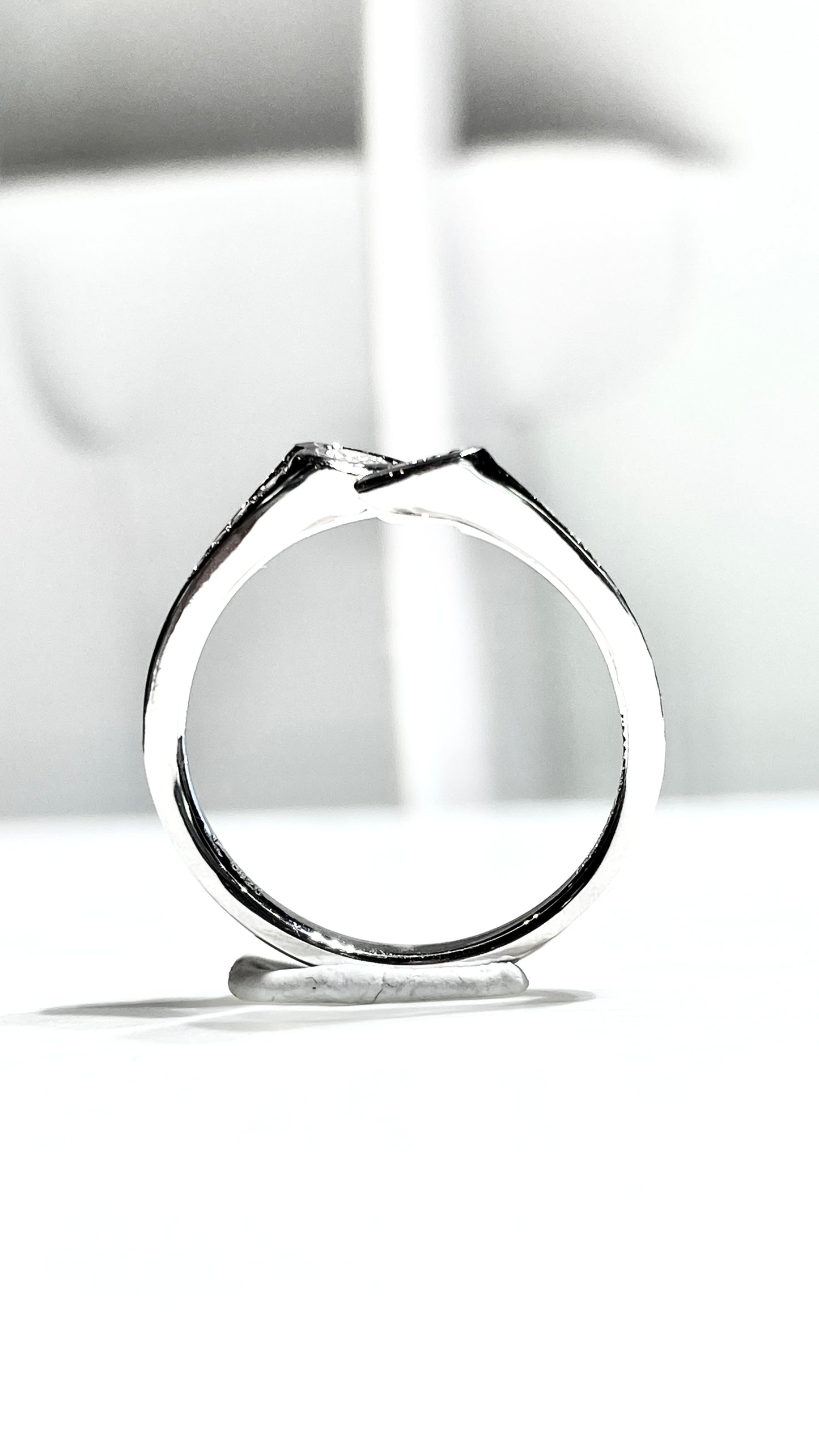 培育鑽石戒指 電渡白金 0.384ct Lab grown diamond Ring