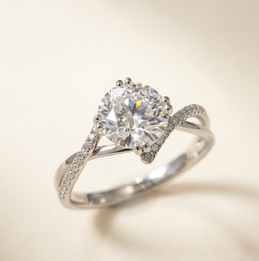 培育鑽石戒指  鉑金950 1.5ct Lab grown diamond platinum Ring