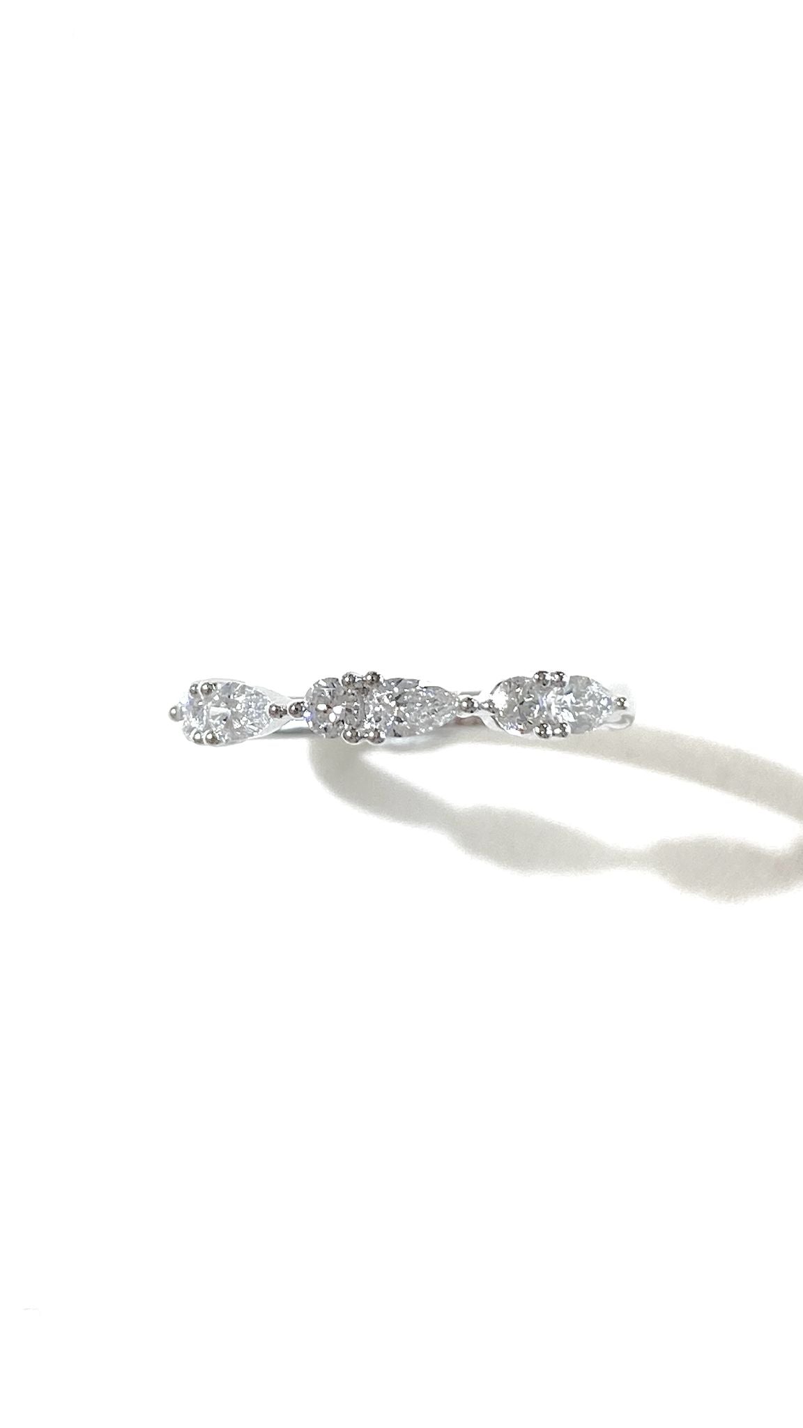 培育鑽石戒指 電鍍白 0.4ct Lab grown diamond Ring