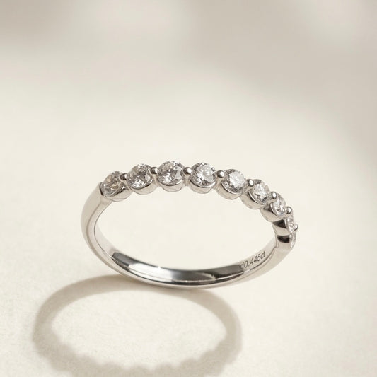 培育鑽石戒指 （0.445ct /2.3mm) Lab grown diamond 18k plated Ring