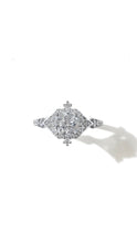 將圖片載入圖庫檢視器 培育鑽石戒指 鉑金950 1ct Lab grown diamond ring
