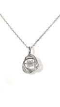 將圖片載入圖庫檢視器 鉑金培育鑽石0.5ct靈動吊墜及項鏈Lab grown diamond platinum necklace

