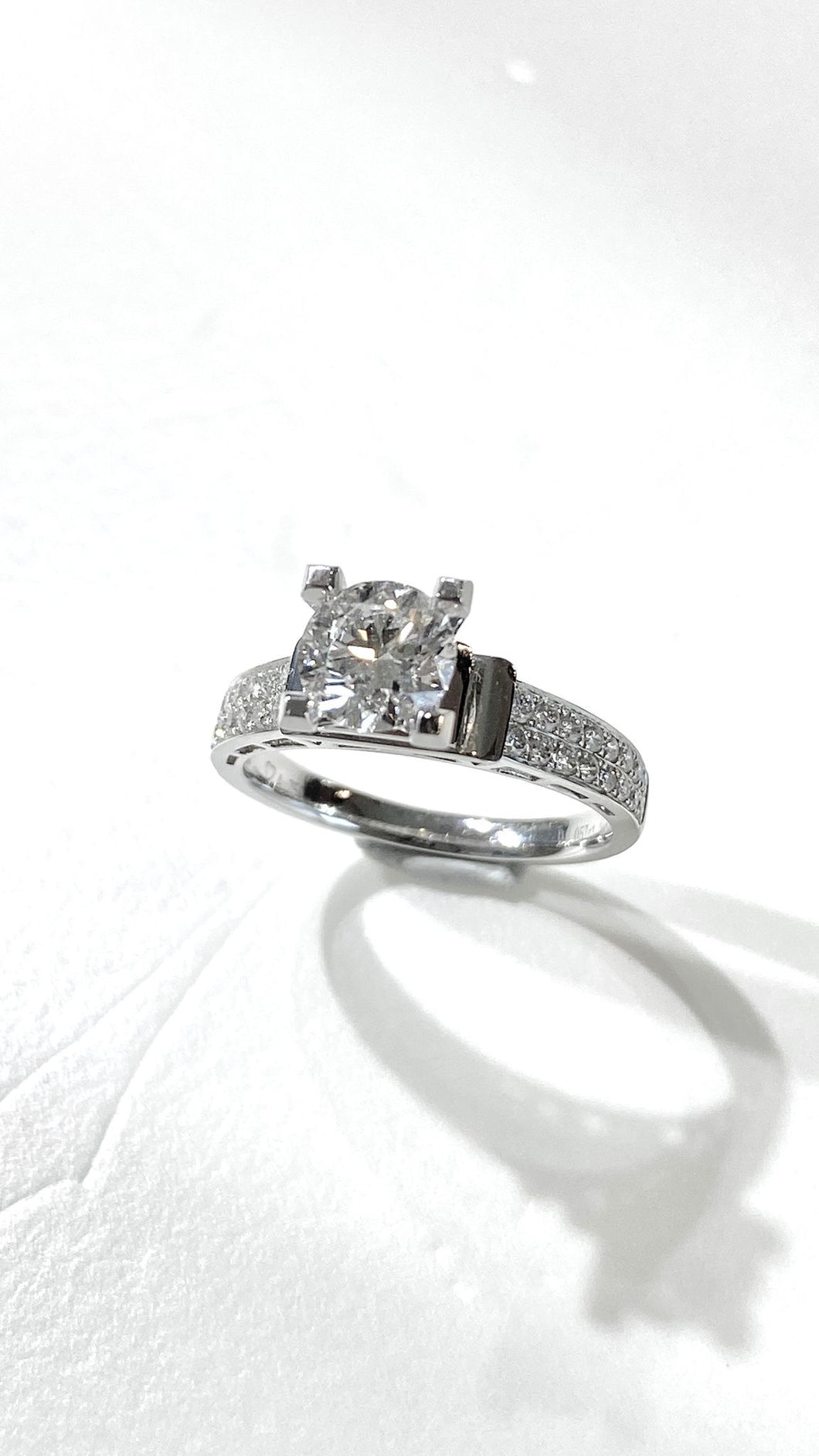 培育鑽石戒指 1ct 18k Lab grown diamond  Ring