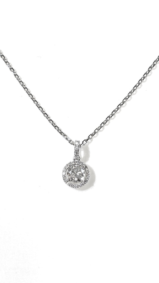 培育鑽石0.5ct 鉑金PT950項鏈 Lab grown diamond Pendant