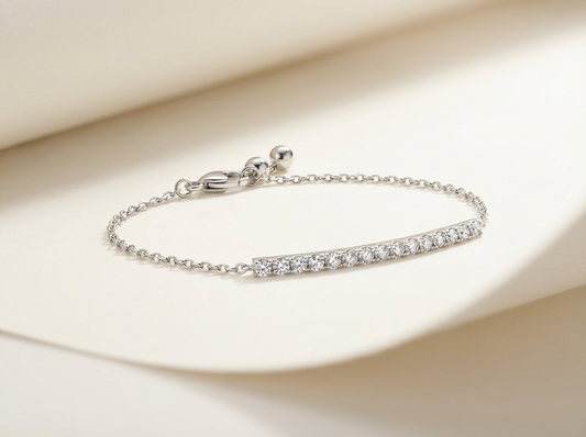 培育鑽石0.282ct手鏈Lab grown diamond 18k plated Bracelet