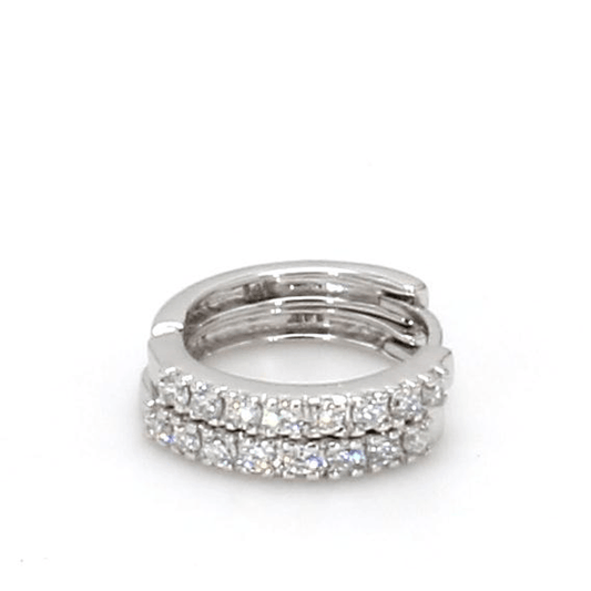Lab grown diamond Hoops Earrings SJE7201