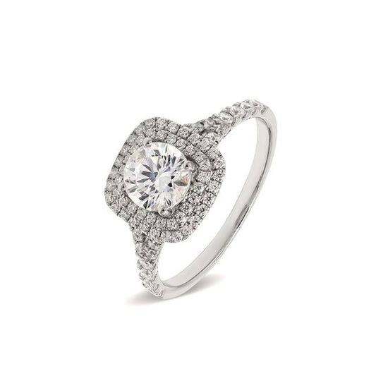 18K Engagement Ring 0.32 ctw SJR53704