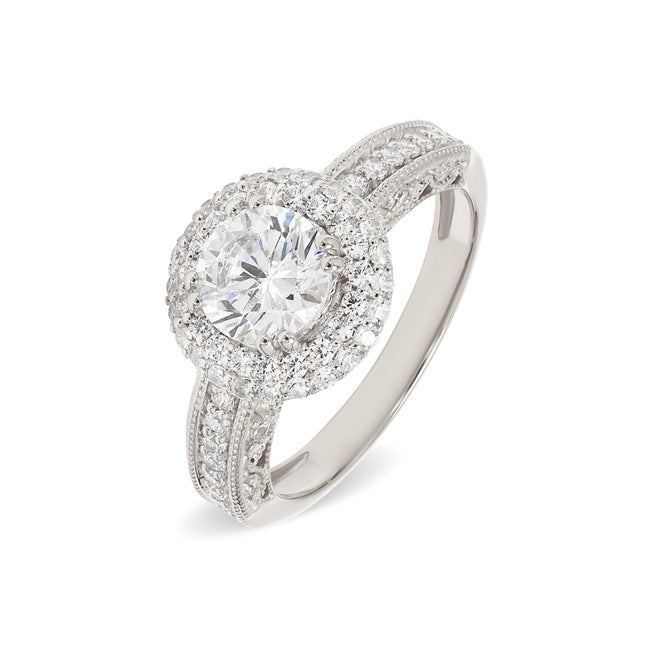 18K Engagement Ring 0.31 ctw SJR54194
