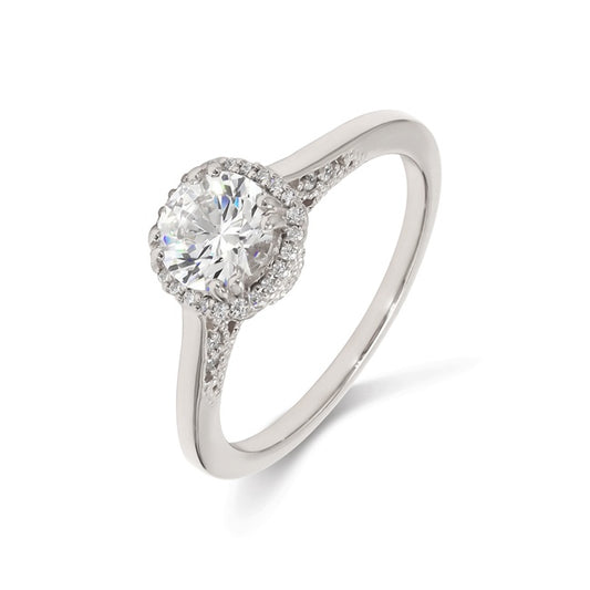 18K Engagement Ring 0.31 ctw SJR53706