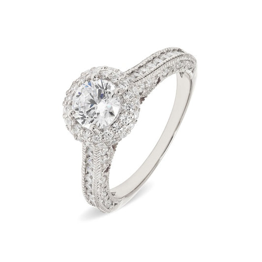 18K Engagement Ring 0.31 ctw SJR54197