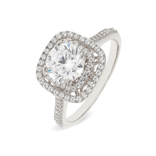 18K Engagement Ring 0.31 ctw SJR53697