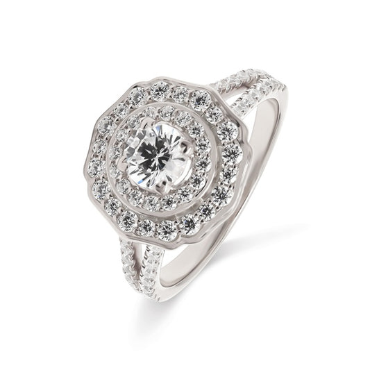18K Engagement Ring 0.31 ctw SJR54066