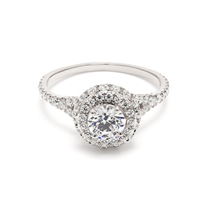 18K Engagement Ring 0.31 ctw SJR54051