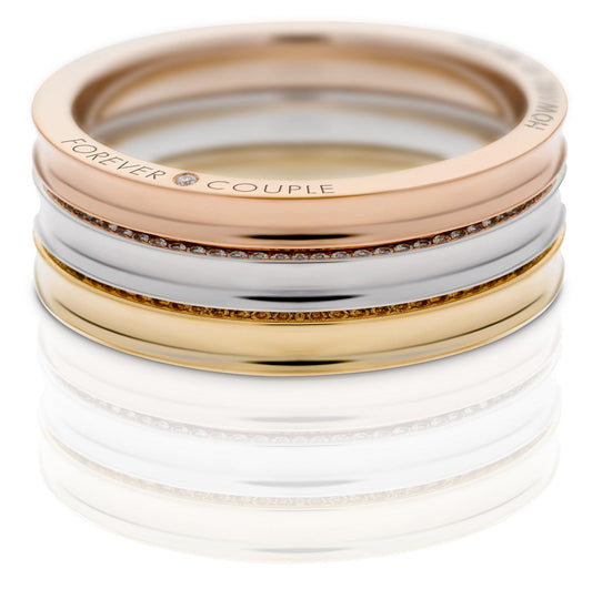 Couple Rings 3 color