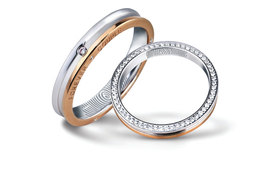 Lab grown diamond Couple ring CF27