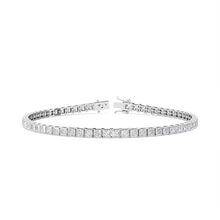 將圖片載入圖庫檢視器 Diamond bracelet Princess 6.2ct B1170-S

