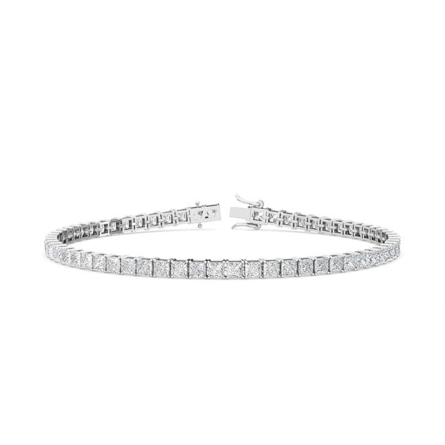 Diamond bracelet Princess 6.2ct B1170-S
