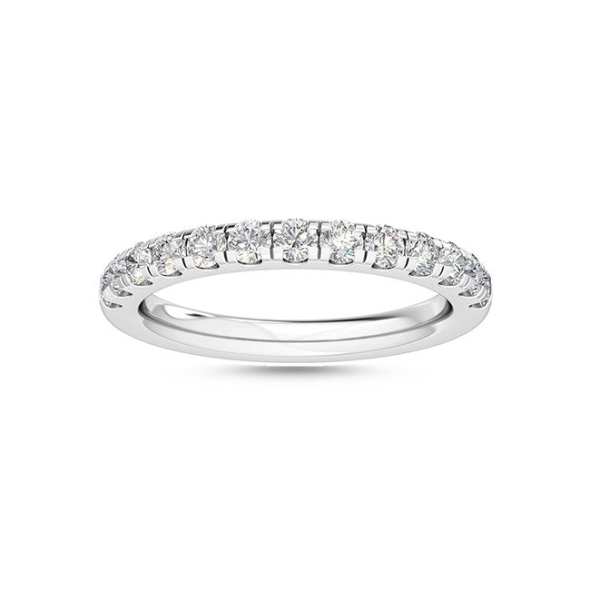 Valentine's special half Diamond Ring  0.35CT, 0.45CT, 0.6CT 0.75CT