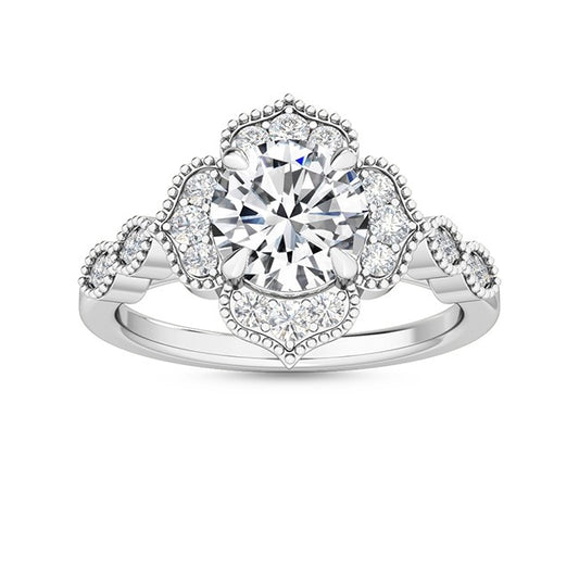 18K Engagement Ring 0.31 ctw SJR55441