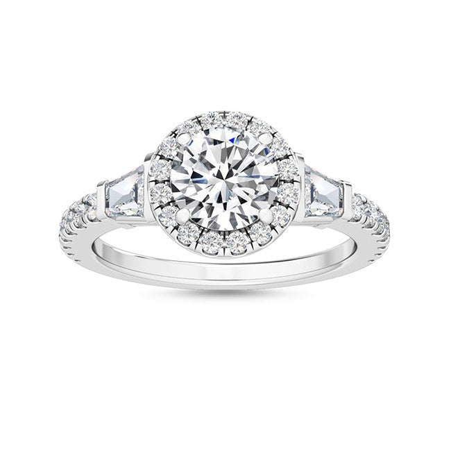 18K Engagement Ring 0.31 ctw SJR55519RD