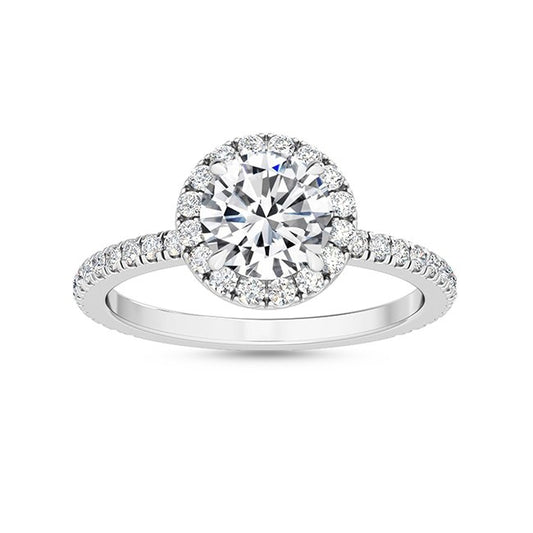 18K Engagement Ring 0.31 ctw SJR55536RD